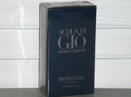ACQUA DI GIO PROFONDO Giorgio Armani Men's Eau de Parfum Spray 2.5 oz. 75  ml NIB 3614272865228 | eBay