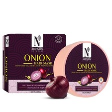 NutriGlow NATURAL'S Onion Hair Mask Deep Conditioner Treatment 200gm.