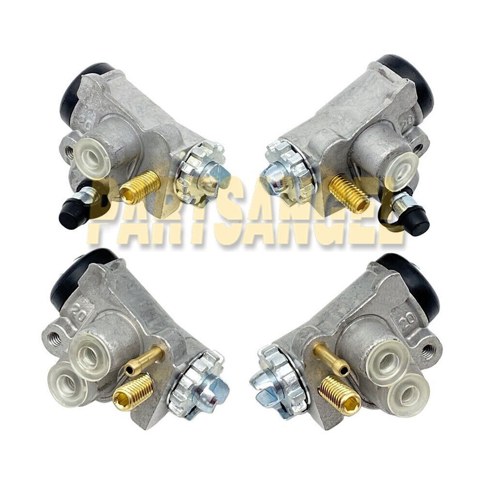 4pcs Brake Wheel Cylinders w/ Shoes For Honda Foreman 450 TRX450