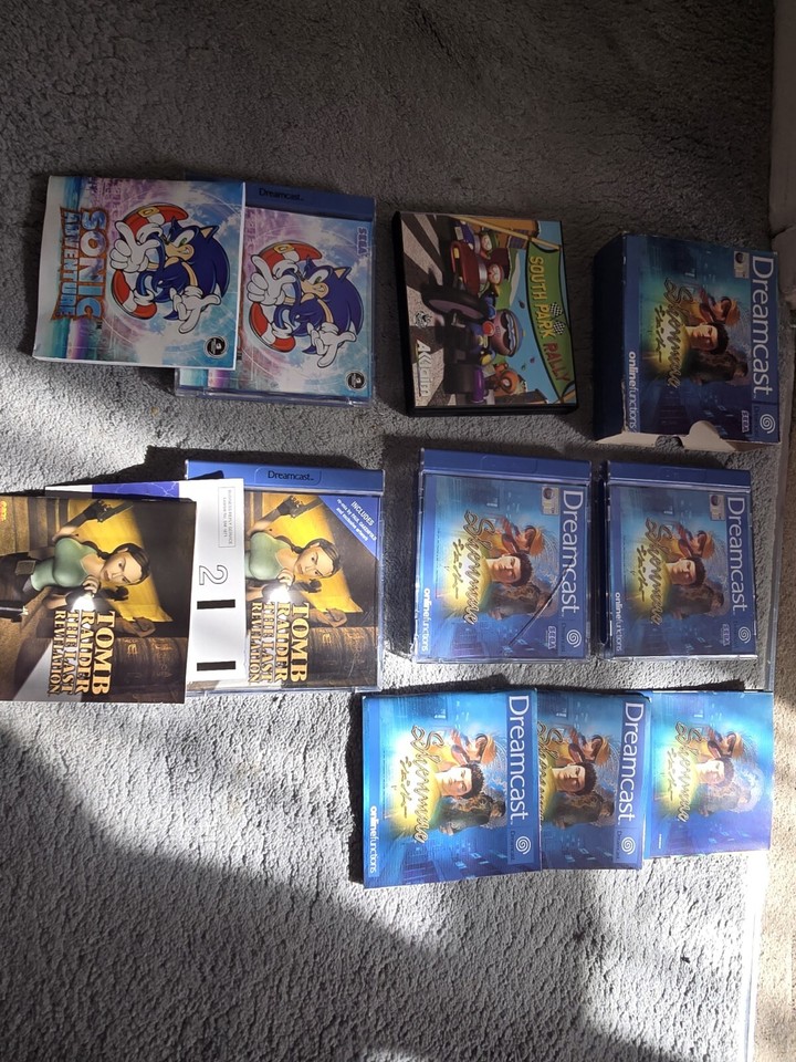 sega dreamcast games bundle Pal Includes Very Promo SOUTH PARK All CIB