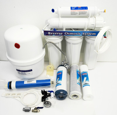Kit Filtro Osmosi Inversa 9 Pezzi – 1 Anno Di Ricambio Con Membrana 75 GPD E Cartucce Da 10'' Per Acqua Potabile Pura - 3