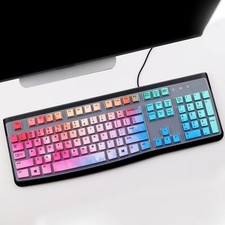 for Logitech K120  MK120 Ergonomic Desktop USB Keyboard Ultra T Keyboard Cover