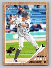 2011 Topps Heritage Minor League #198 Yorman Rodriguez