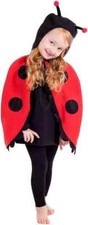 Toddlers Ladybird Costume 1 - 4 yrs Boys Girls Cute Animal Ladybug Halloween