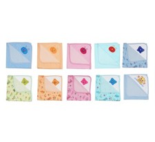 Multi color Baby Bed Protecting Water Absorbing Baby Dry sheet Pack of 10 