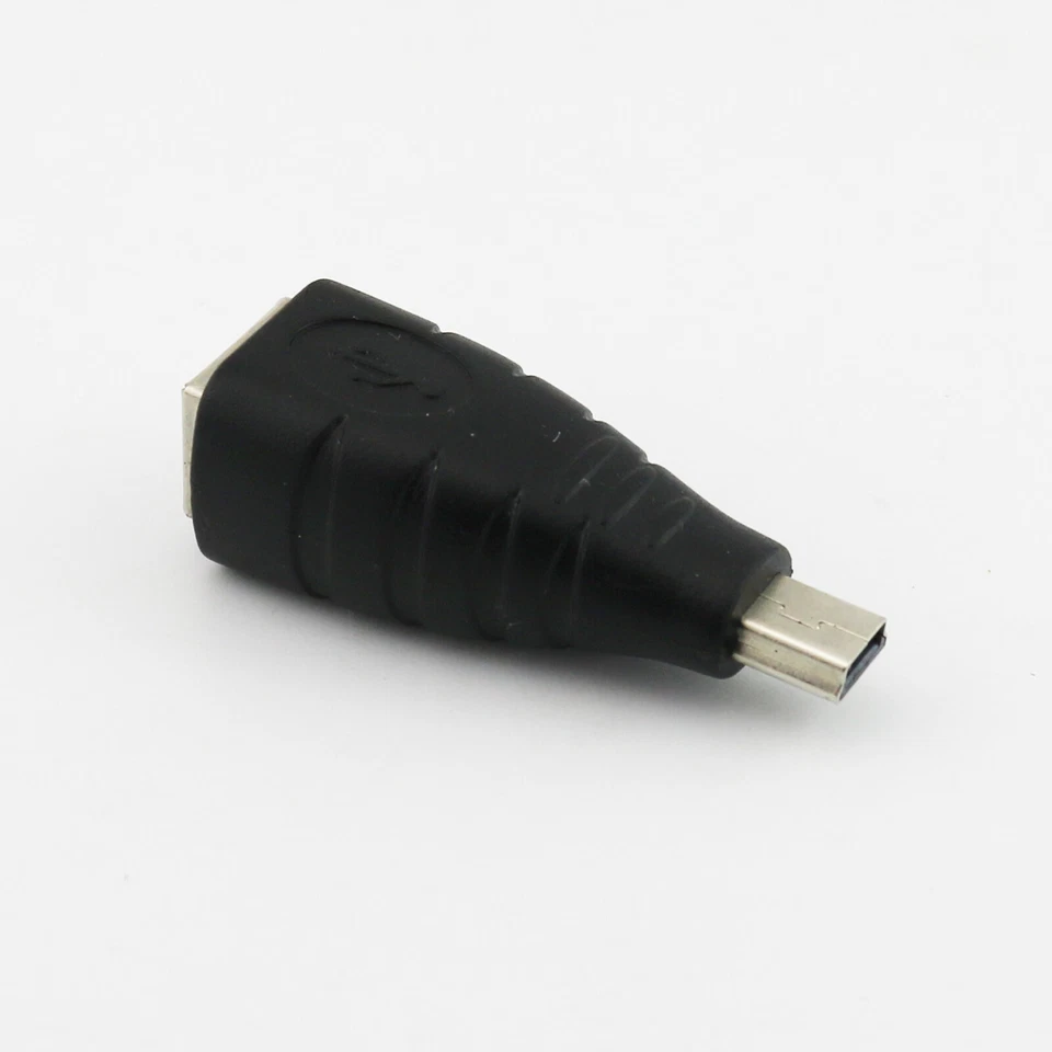 10x USB 2.0 Type B Printer Female To Mini USB 5 Pin Male Plug Adapter Convertor - Image 3 of 4