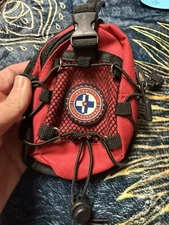 Be Smart Small Red Medic Bag. Empty
