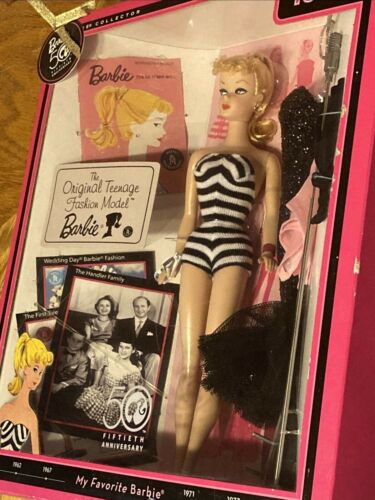 1959 My favorite BARBIE REPRODUCTION 50th Anniversary Doll NEW In 
