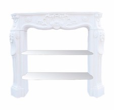 Kaminkonsole Dekokamin Kaminumbau Säule Optik Crem Säulen Möbel Deko 1843 Fa70