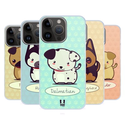 HEAD CASE DESIGNS WONDER DOGS HARD BACK CASE FOR APPLE iPHONE PHONES