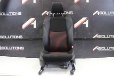 2010-2013 Mazdaspeed3 Front Right Passenger Bucket Seat Black Red Clothleather