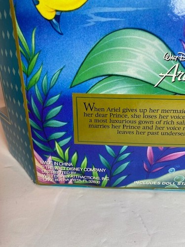DISNEY Little Mermaid ARIEL Exclusive Classic Doll Collection - New in Box - Picture 9 of 9