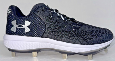 Under Armour Womens Size 8.5 Softball Cleats Metal Athletic Glyde 2 MT LE Black
