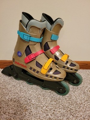 Rollerblade  Cool Blade 1990  Italy  US 7-1/2 7.5  EU 6-1/2 6.5 Men 90s Vtg