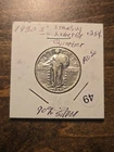 1930-S Standing Liberty Quarter-90% Silver AU Condition!