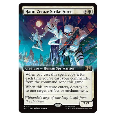 MTG Marvel Super Heroes Commander Hatut Zeraze Strike Force (Commander Deck E...