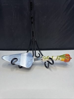 Temptations Tara Tesher Pumpkin Patch Cake Pie Server Serving Utensil