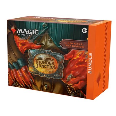 Outlaws of Thunder Junction Bundle - 9 Play Boosters, 30 Land Cards + Exclusi...