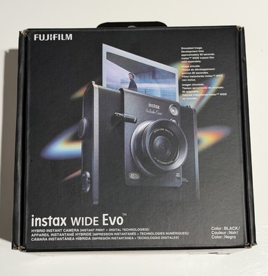 FujiFilm Instax Wide EVO Hybrid Instant Camera Instant Print (read)