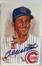 Billy Williams Autographed Perez-Steele Postcard 9th Series Card #199 JSA COA