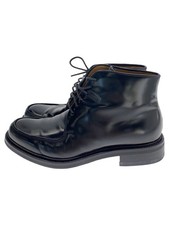 Lace-Up Boots/Uk7.5/Black/Leather 3466