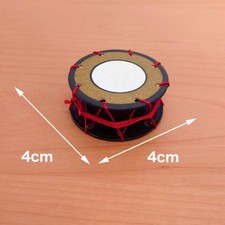K024 Japan Handmade Craft Hina Taiko Drum Magnet Hinamatsuri Girls Festival Gift