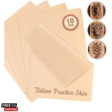 10PCS Double-Sided Silicone Tattoo Skin for Realistic Microblading Practice