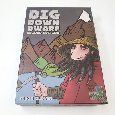 Dig Down Dwarf Second Edition Game By Jason Glover