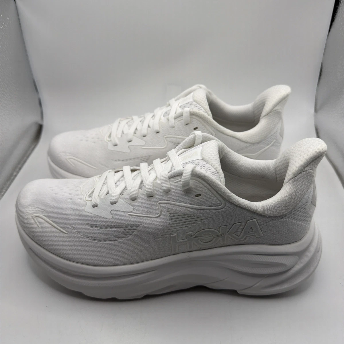 Hoka One One HOKA Clifton 10 Triple White W for sale | eBay