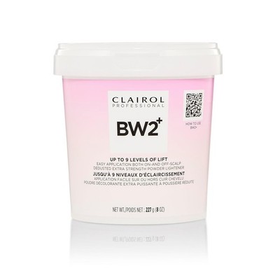 Extra Strength Hair Lightener Powder BW2 Plus Up to 9 Levels of Lift for