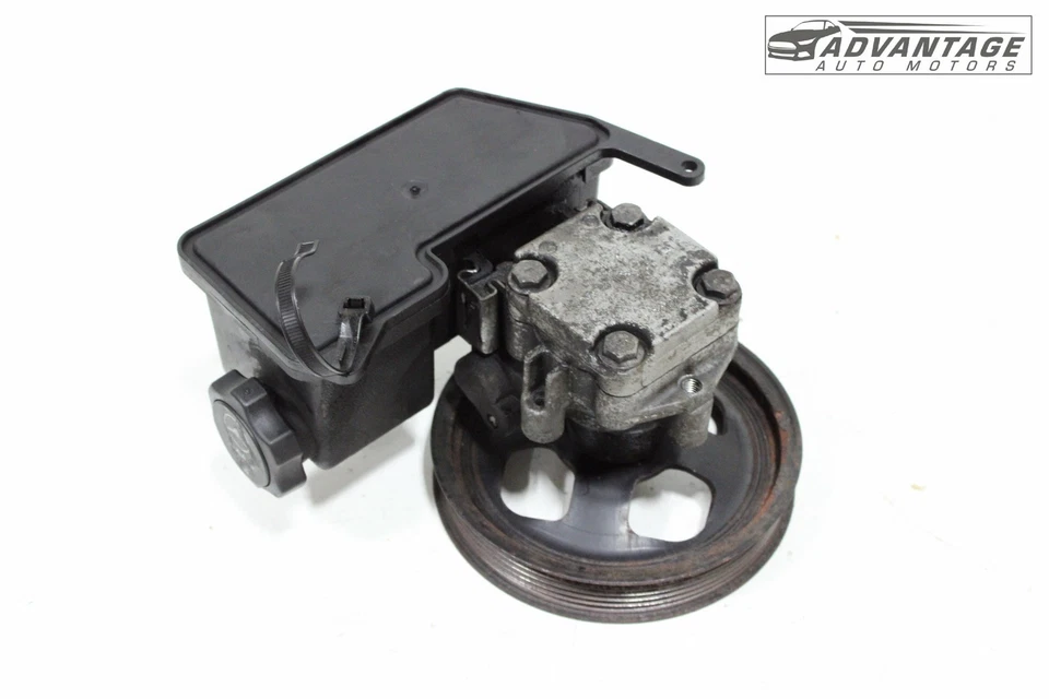 2006-2007 HUMMER H3 POWER STEERING PUMP W/ PULLEY & RESERVOIR OEM - Image 4 of 4