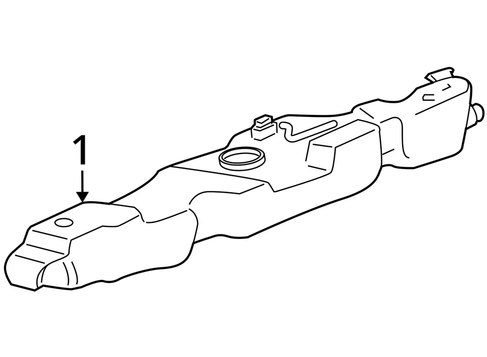 (LOCAL PICKUP ONLY) Fuel Tank 4 Door Excluding Sport Trac Fits 04-05 EXPLORER 42 Foto 3 de 3