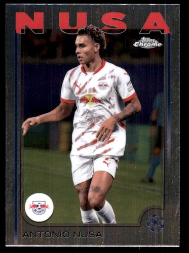 Antonio Nusa 2024-25 Topps Chrome UEFA Club Competitions #175 RB Leipzig