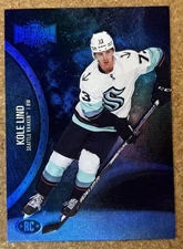 2021-22 Skybox Metal Universe Kole Lind #193 Blue Spectrum 