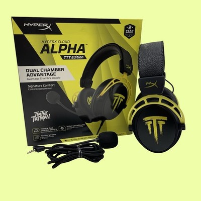 HyperX Cloud Alpha Wired Gaming Headset TTT Edition 639P4AA #U9896 (VH)