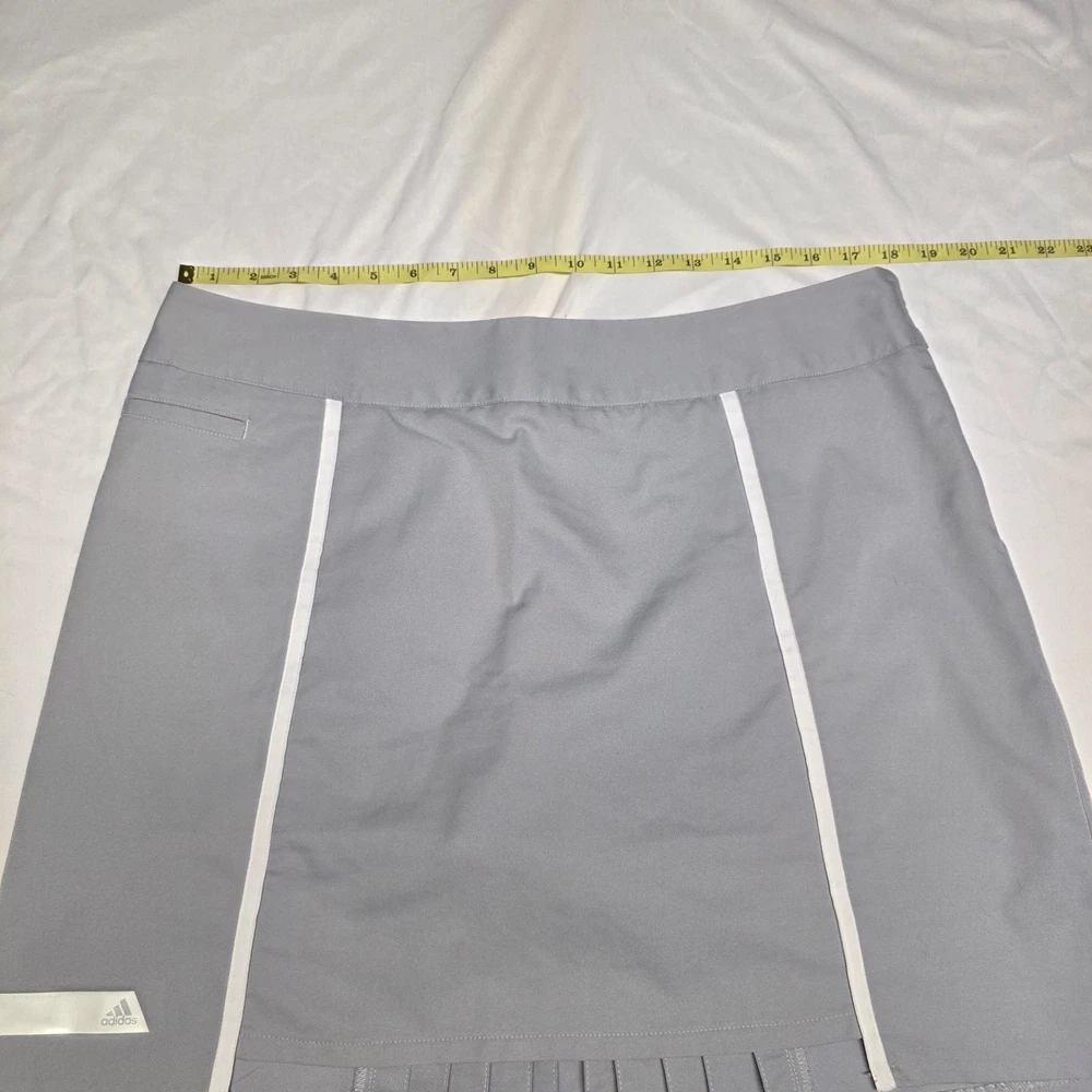 Adidas Puremotion Womens Tennis Skirt Size 14 with Cool Max Side Pocket Zip Shorts Adidas Puremotion Womens Tennis Skirt Size 14 with Cool Max Side Pocket Zip Shorts