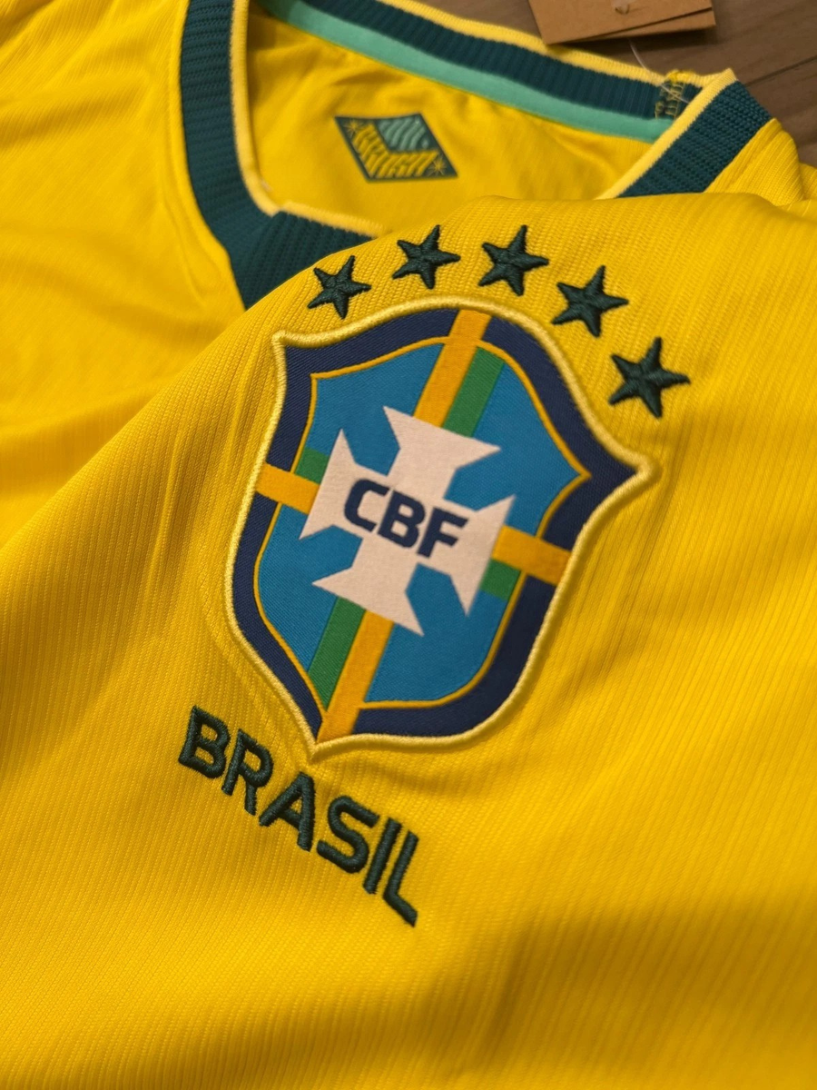 BRAZIL JERSEY - WORLD CUP 2026 - MENS YELLOW - X-LARGE | eBay