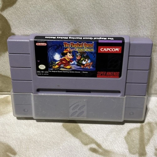 New ListingMagical Quest starring Mickey Mouse (Super Nintendo Entertainment System, 1992)
