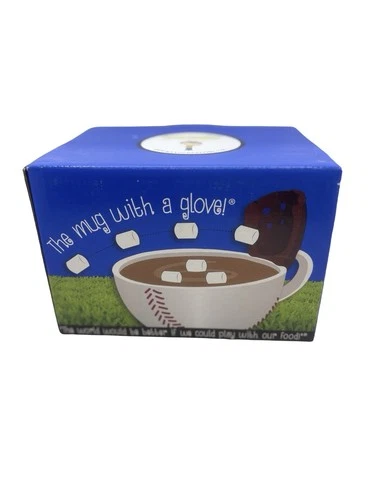 MAX'IS CREATIONS " The Mug With A Hoop " 16 Oz Baseball Mug/ Cup ** NEW