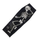Skeleton Halloween Beaded Table Runner - Haunted House Decor for Halloween Th...