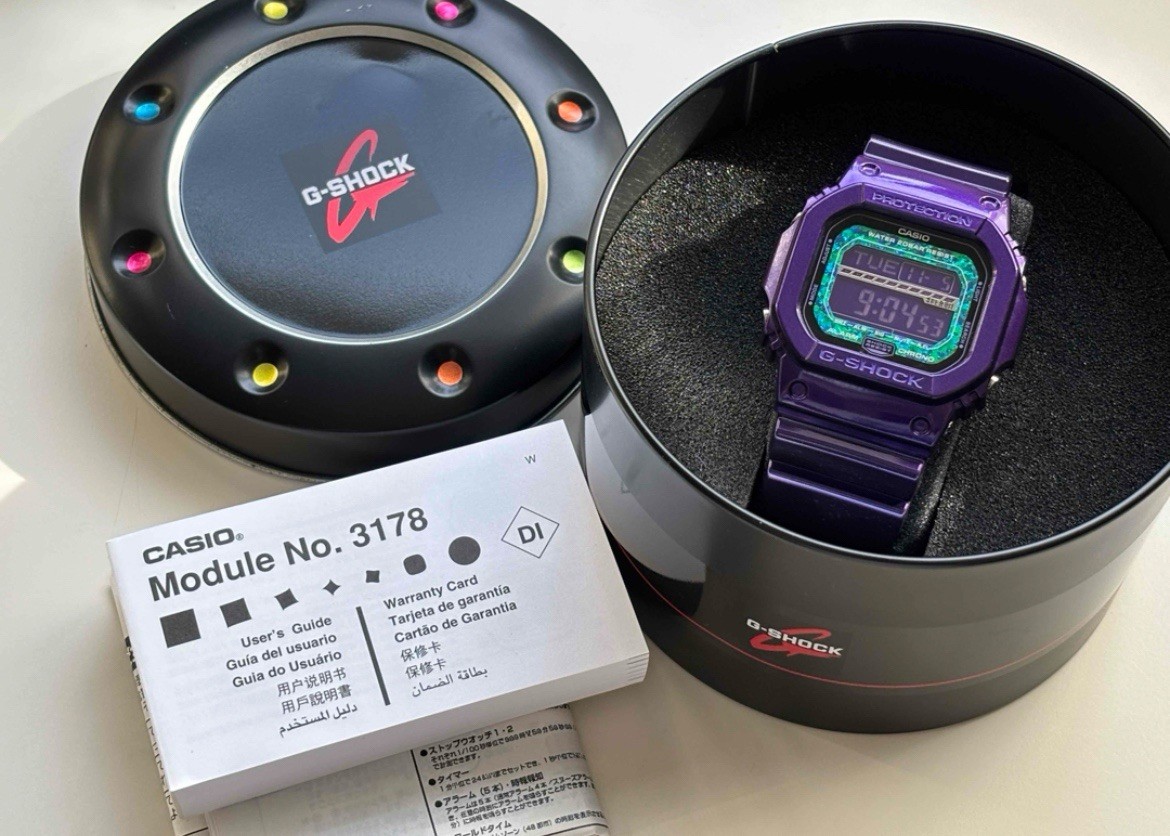 CASIO G-Shock GLS-5600KL Purple Rare From Japan | eBay