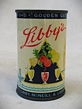 Vintage Libby's Can Bank  Treasure Ship The Golden Gate International Exposition