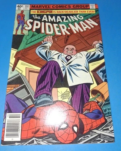 Amazing Spider-Man #197 -1979 Marvel Comics VF range Newstand