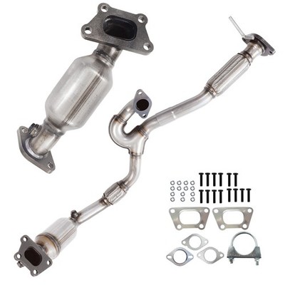 Catalytic Converter Set Fits 2010 2011 Cadillac SRX 3.0L Bank 1 and 2 Direct Fit