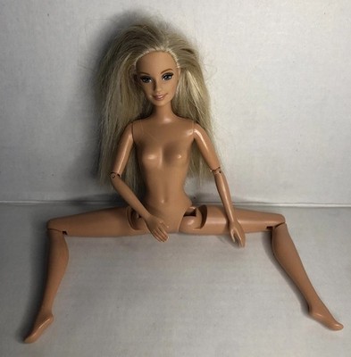 1999 Mattel Barbie Elastic Poses Super Flexible Articulated Green Blonde