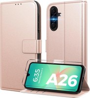 HandyhüLle Samsung Galaxy A26 5G KlapphüLle Leder Rfid Blockierung Kartenfach