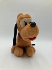 Vintage 1976 Walt Disney PLUTO Knickerbocker Hard Stuffed Plush Children  s Toy