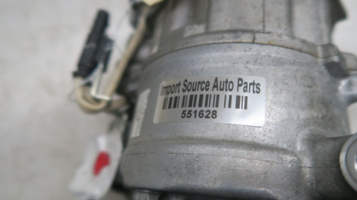 2017-2019 Infiniti QX30 OEM 2.0L A/C Air Conditioning Compressor 447250-1670 - Picture 8 of 12