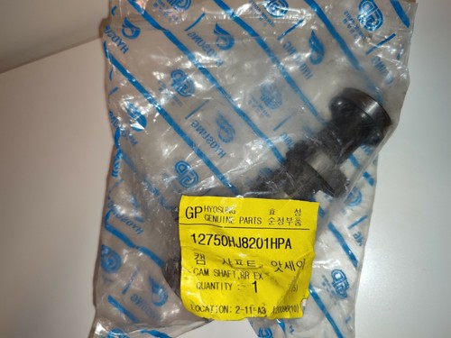 New Genuine rear exhaust camshaft assembly Hyosung GT250 GV250 - Bild 2 von 2