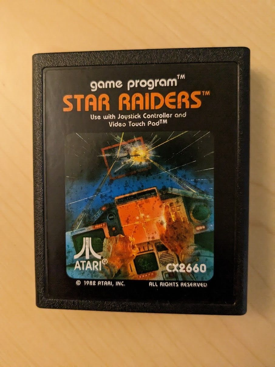 Jeu Atari 2600 Star Raiders - PAL - Cartouche + Boîte - Complet